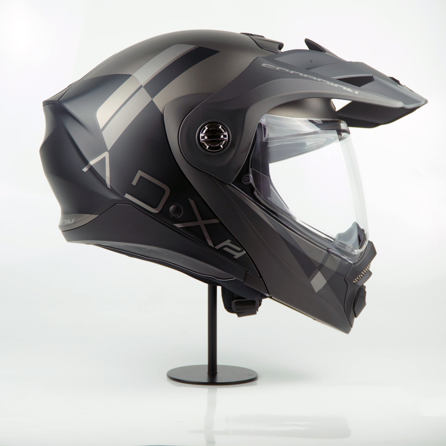 Scorpion Helmet ADX-2 (Galane Matte Black/Silver)