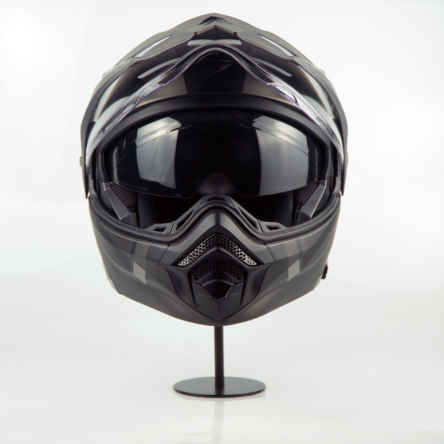 Scorpion Helmet ADX-2 (Galane Matte Black/Silver)