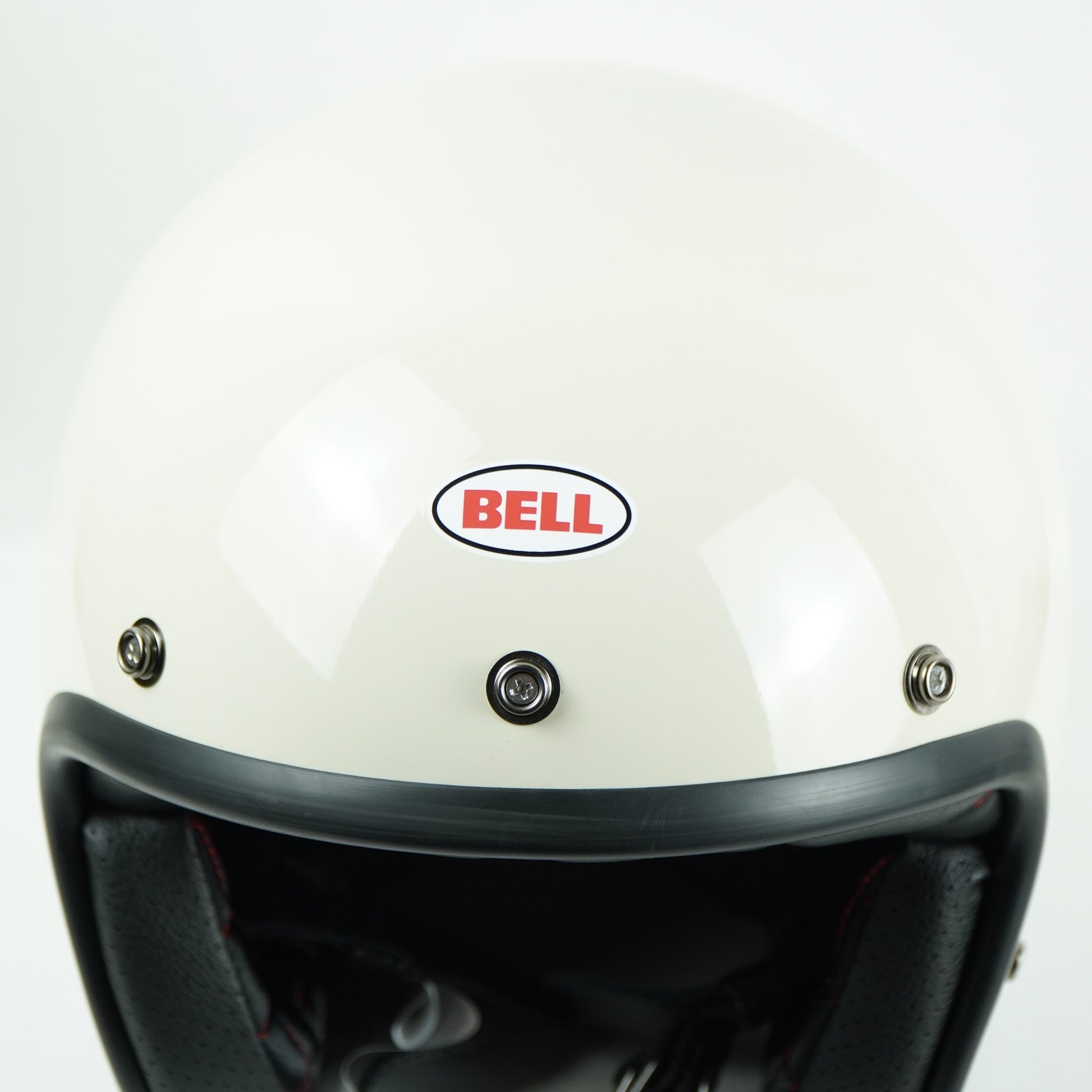 bell custom 500 helmet vintage white m Bell Helmet Custom 500 (Stripes Pearl White) – Durian Bikers