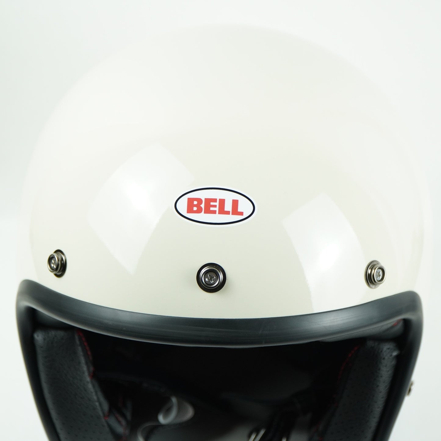 Bell Helmet Custom 500 (Stripes Pearl White)