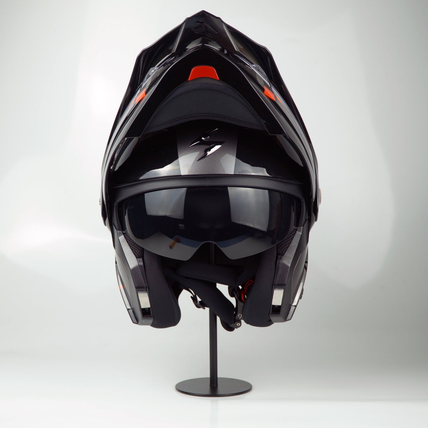 Scorpion Helmet ADX-2 (Galane Silver/Black/Red)