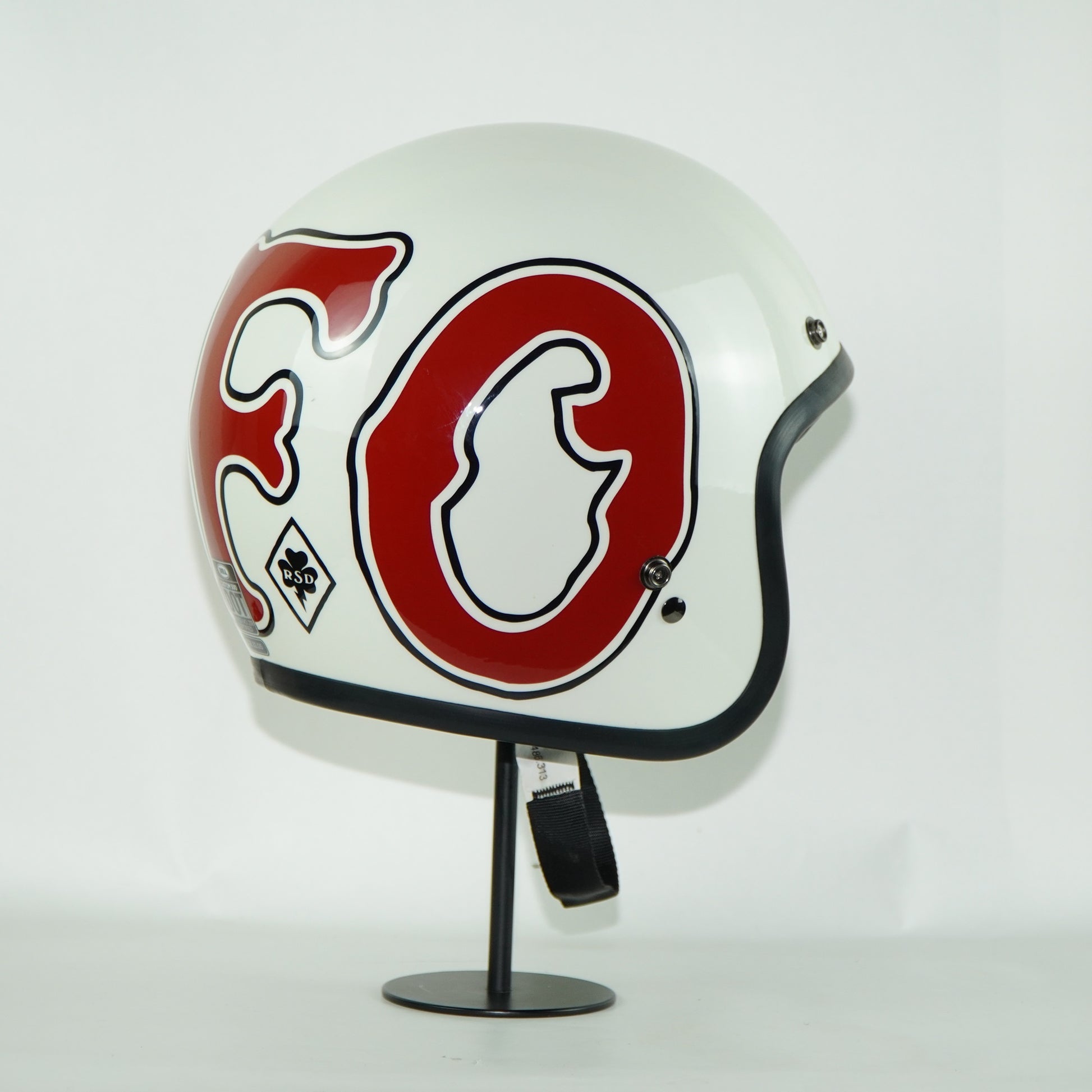 bell custom 500 helmet nz Bell Helmet Custom 500 (RSD WFO Gloss White/Red) – Durian Bikers