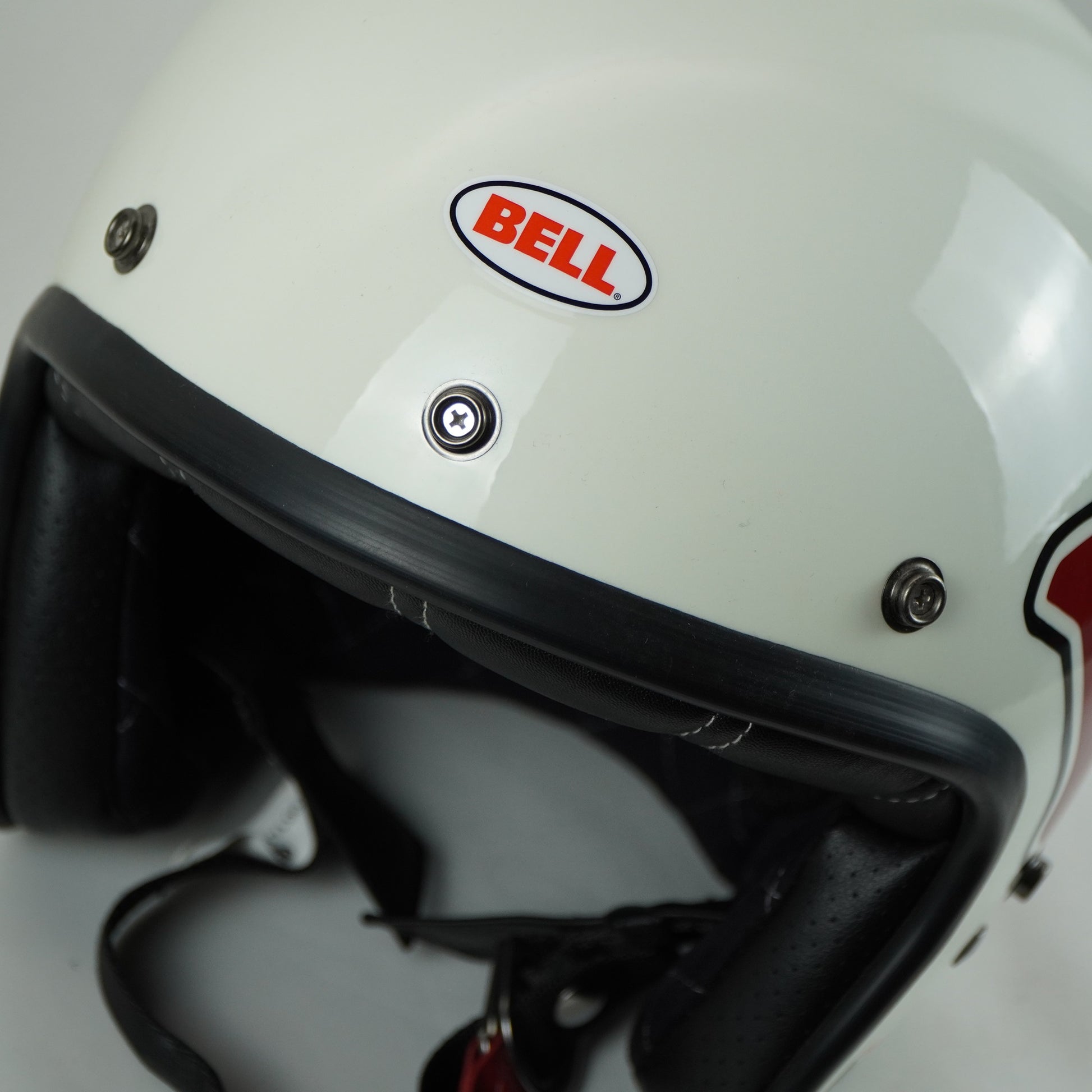 bell custom 500 rsd freedom machine helmet Bell Helmet Custom 500 (RSD WFO Gloss White/Red) – Durian Bikers
