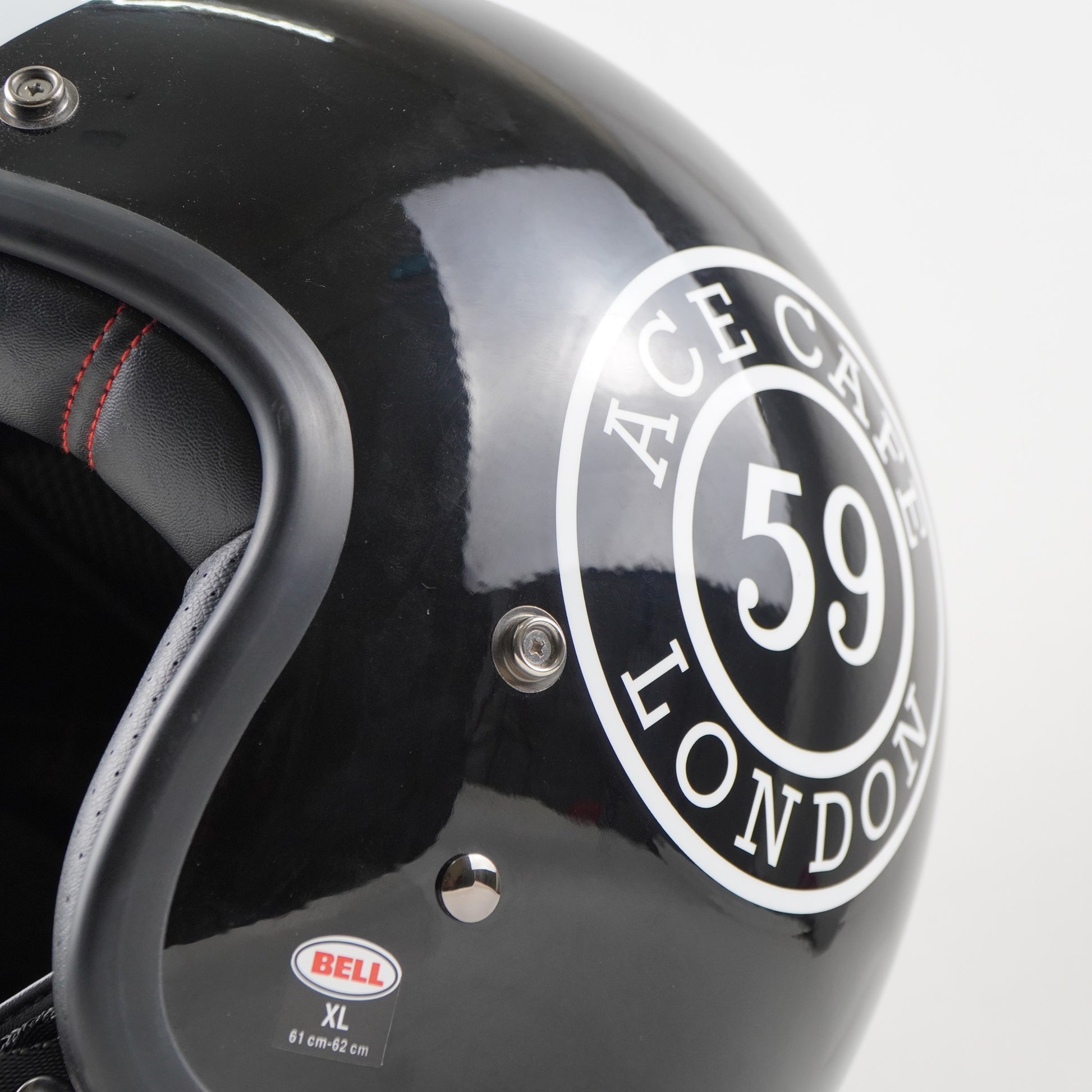 Bell Helmet Custom 500 (Ace Cafe 59 Black/White) – Durian Bikers Bell Helmet Custom 500 (Ace Cafe 59 Black/White) – Durian Bikers