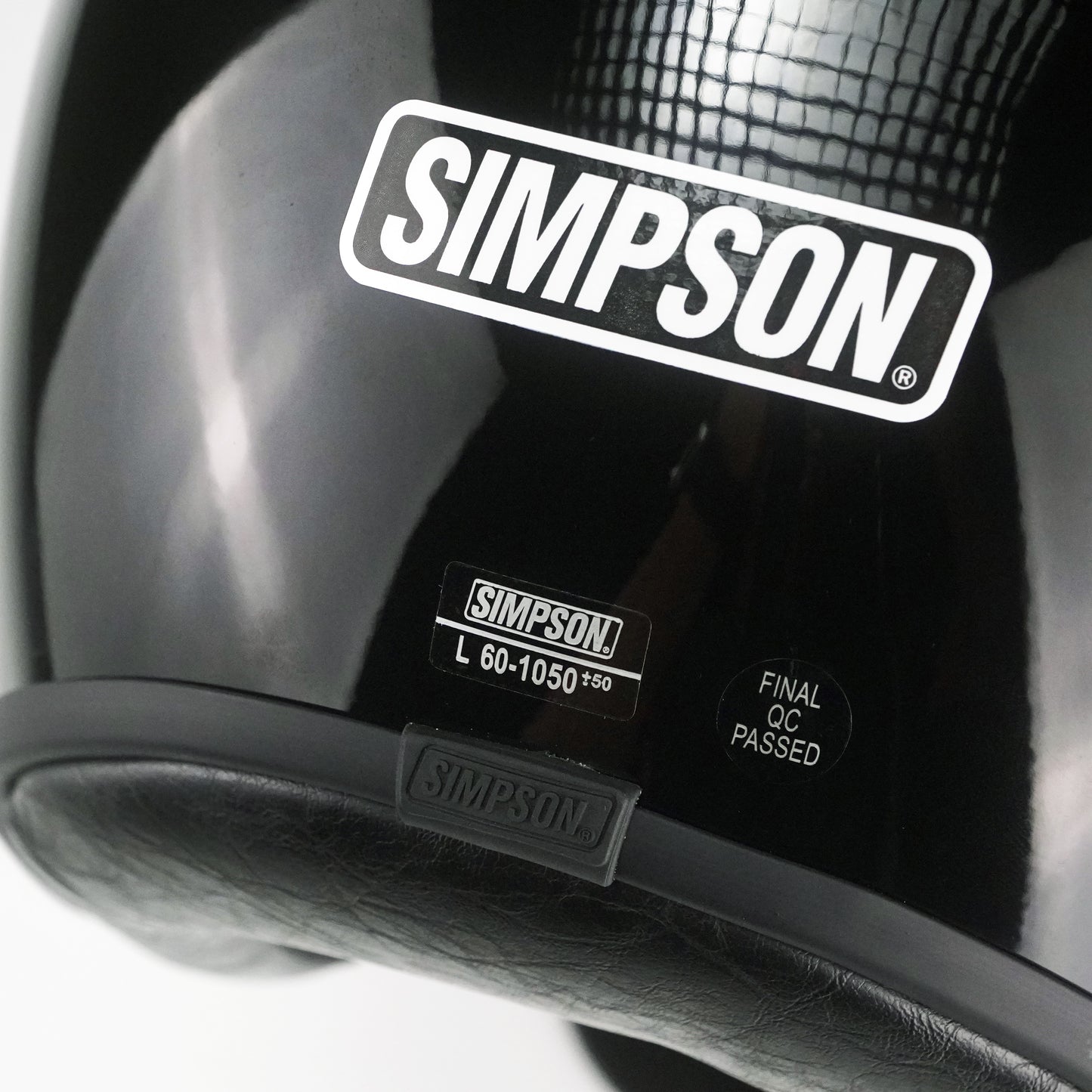 Simpson Helmet Chopper (Gloss Black)