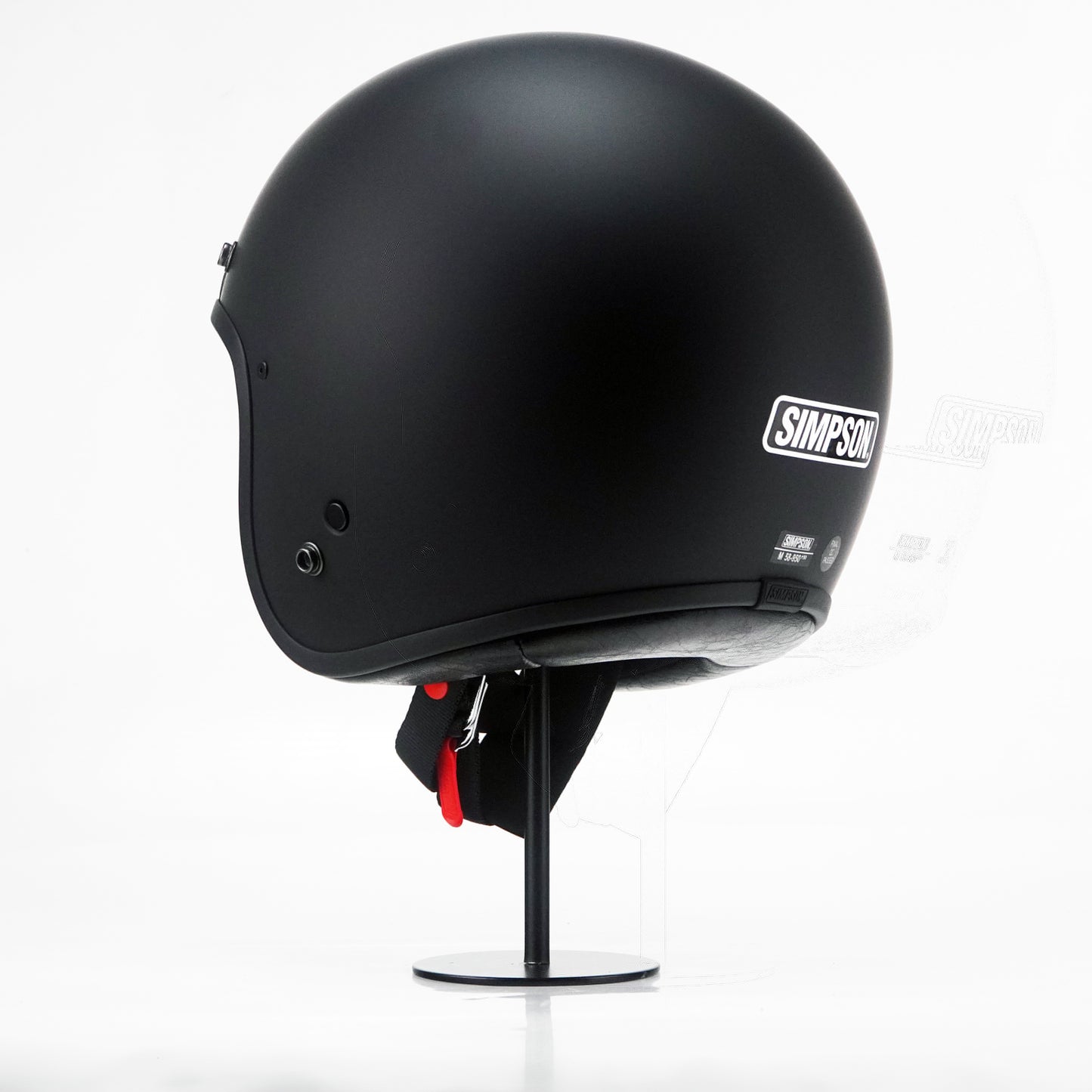 Simpson Helmet Chopper (Matte Black)