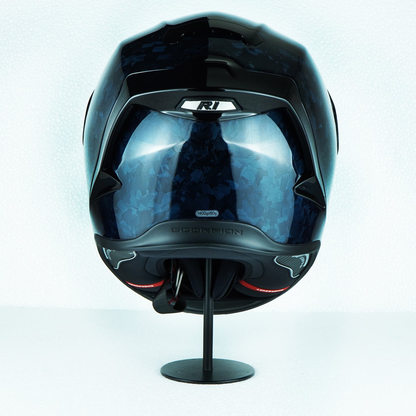 Scorpion Helmet Exo-R1 Evo II Onyx Air (Solid Blue)