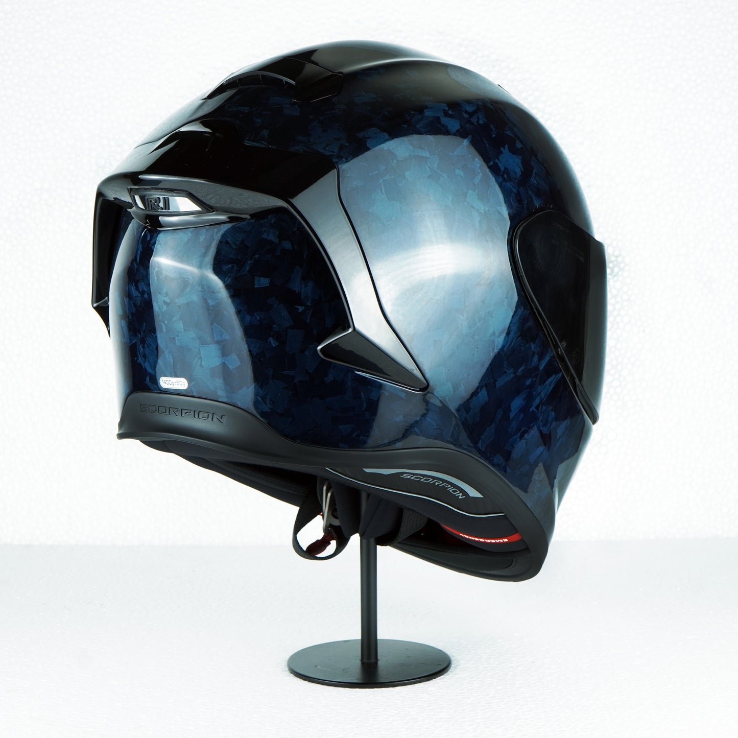 Scorpion Helmet Exo-R1 Evo II Onyx Air (Solid Blue)