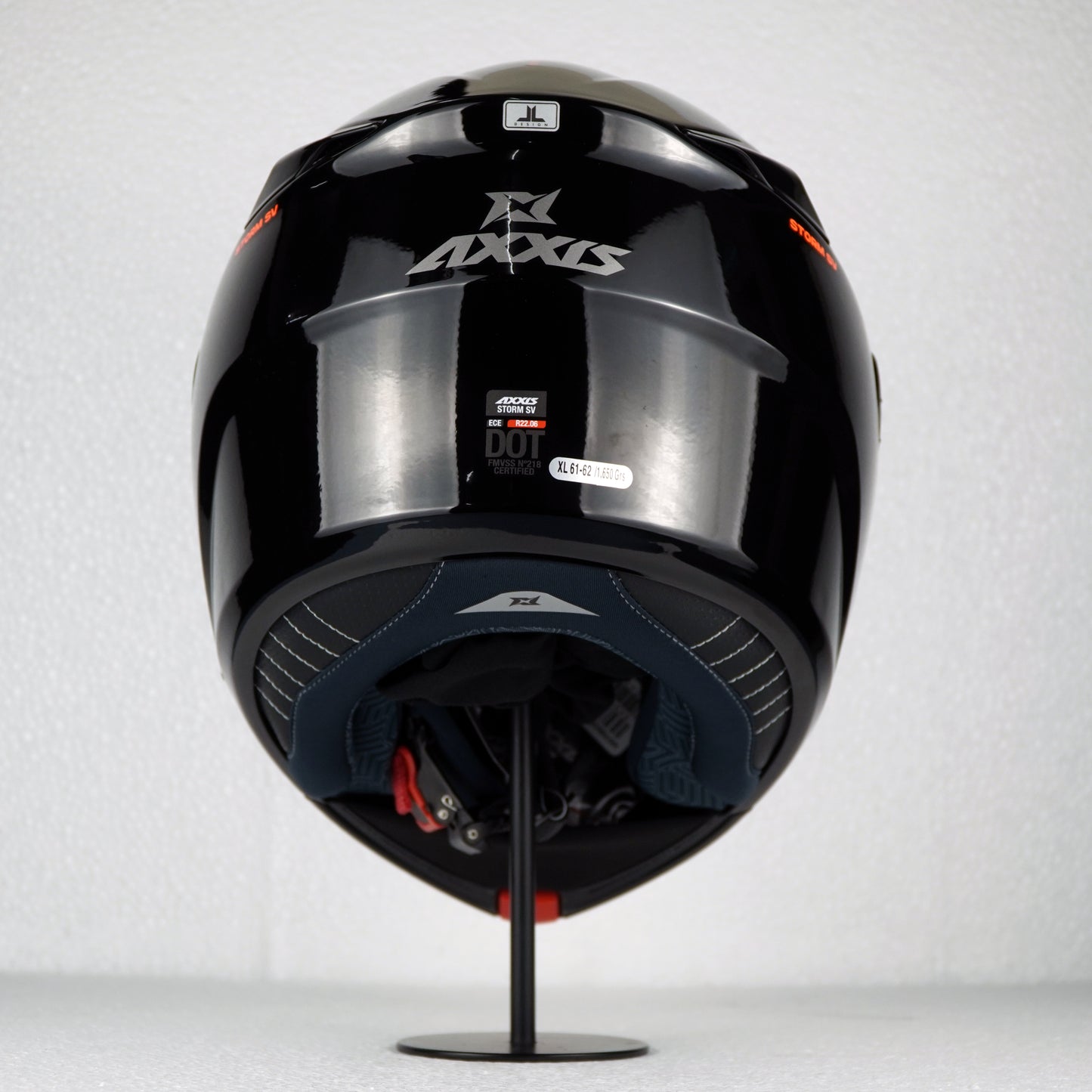 Axxis Helmet Storm S Solid (A1 Gloss Black)