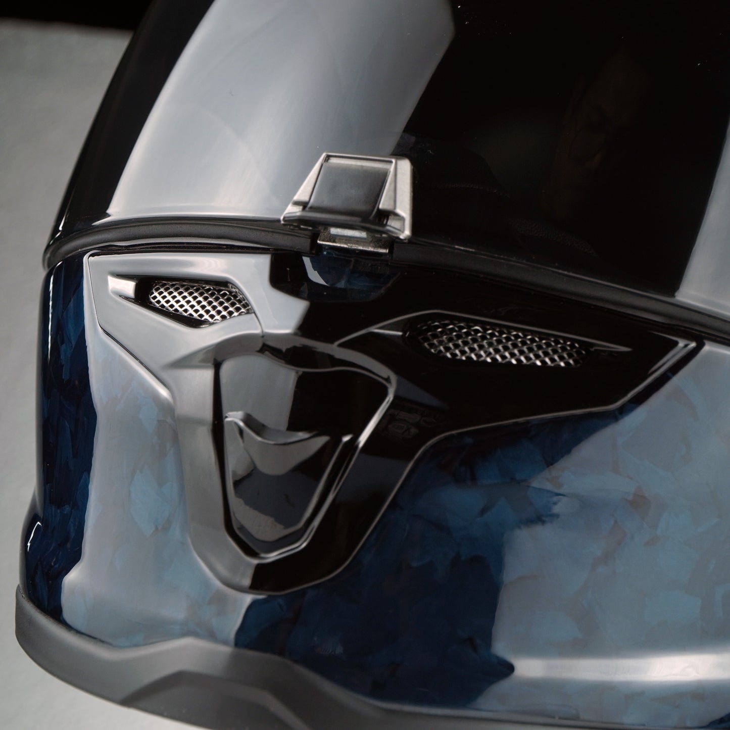 Scorpion Helmet Exo-R1 Evo II Onyx Air (Solid Blue)