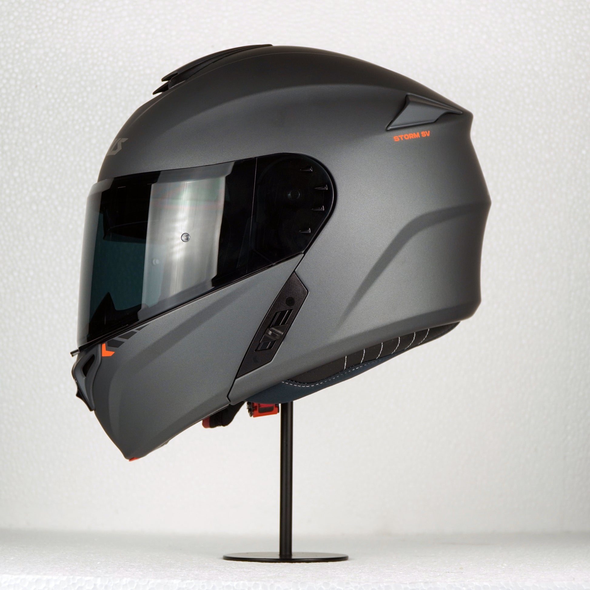 mt axxis atom helmet Axxis Helmet Storm S Solid (A2 Matt Titanium) – Durian Bikers