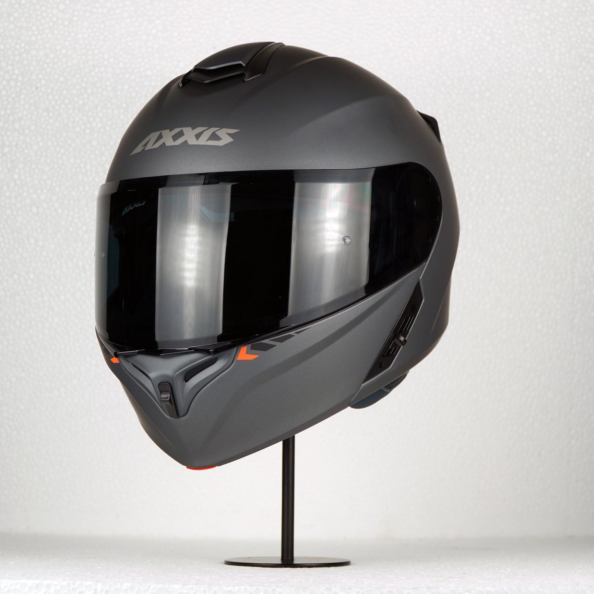 mt axxis atom helmet Axxis Helmet Storm S Solid (A2 Matt Titanium) – Durian Bikers