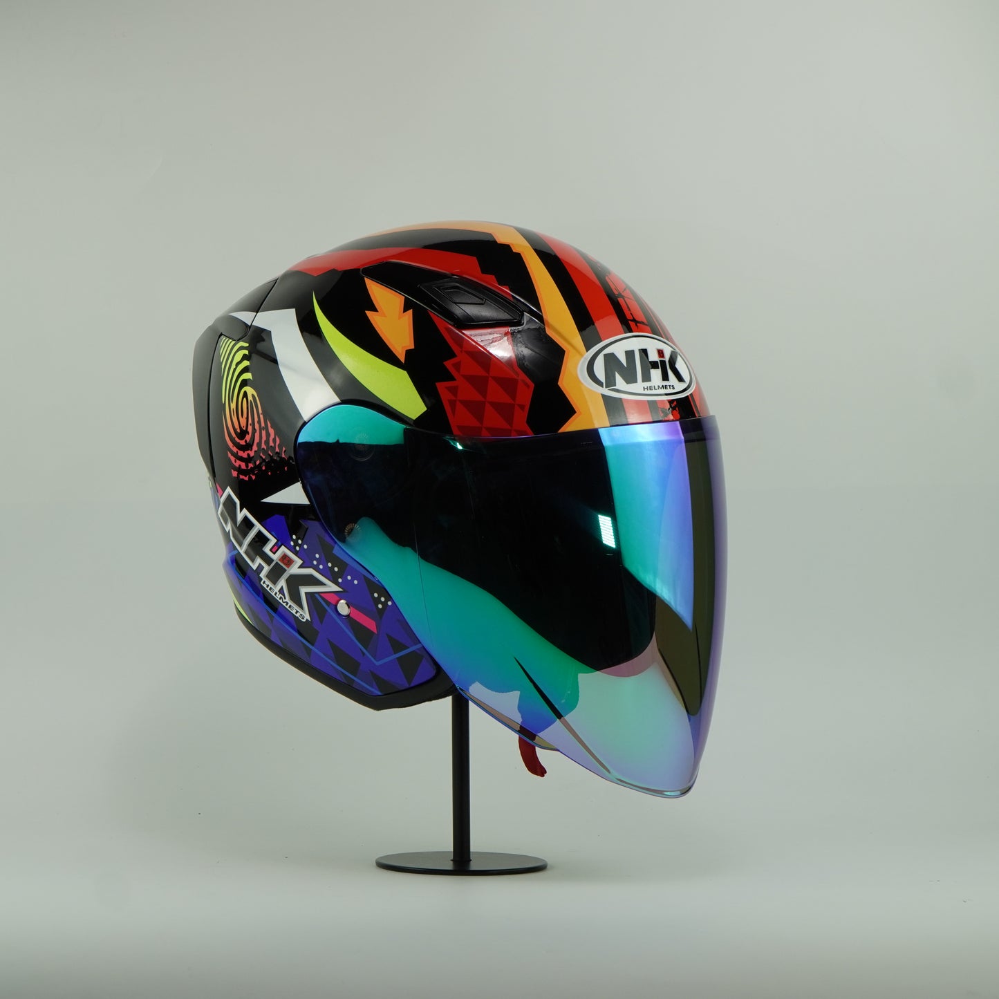 NHK Helmet S1GP S Mark Garcia (Black Glossy)