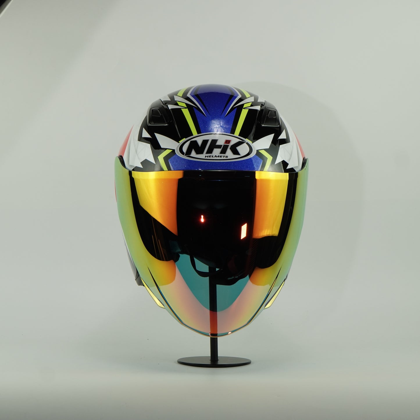NHK Helmet S1GP S Alonso #4 (Black/Blue Glossy)