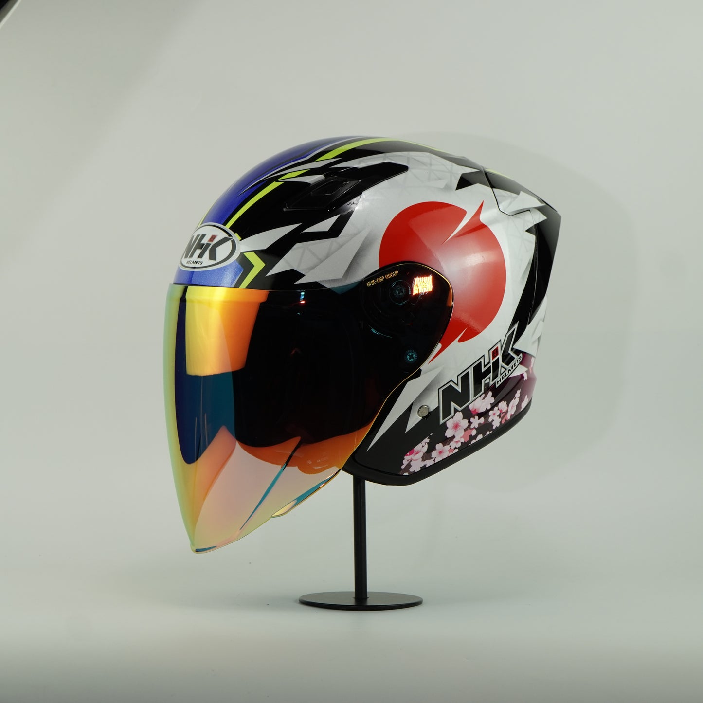 NHK Helmet S1GP S Alonso #4 (Black/Blue Glossy)