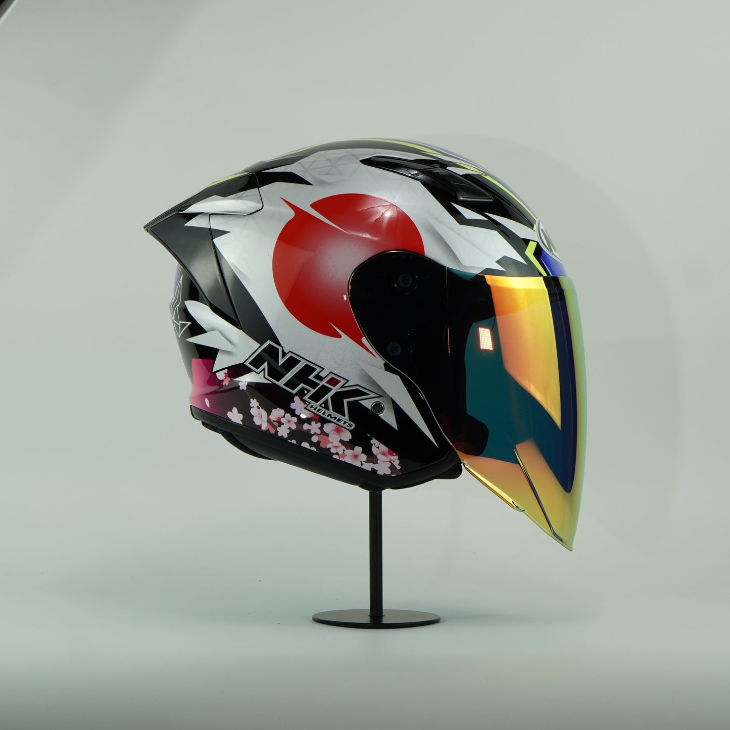 NHK Helmet S1GP S Alonso #4 (Black/Blue Glossy)