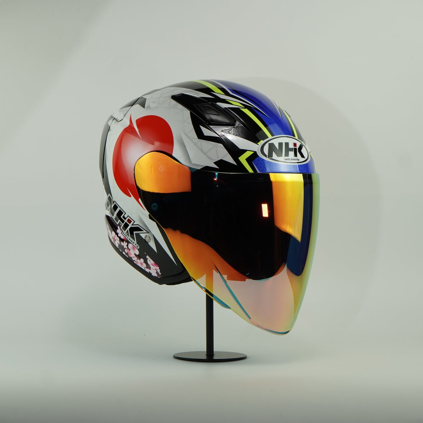 NHK Helmet S1GP S Alonso #4 (Black/Blue Glossy)