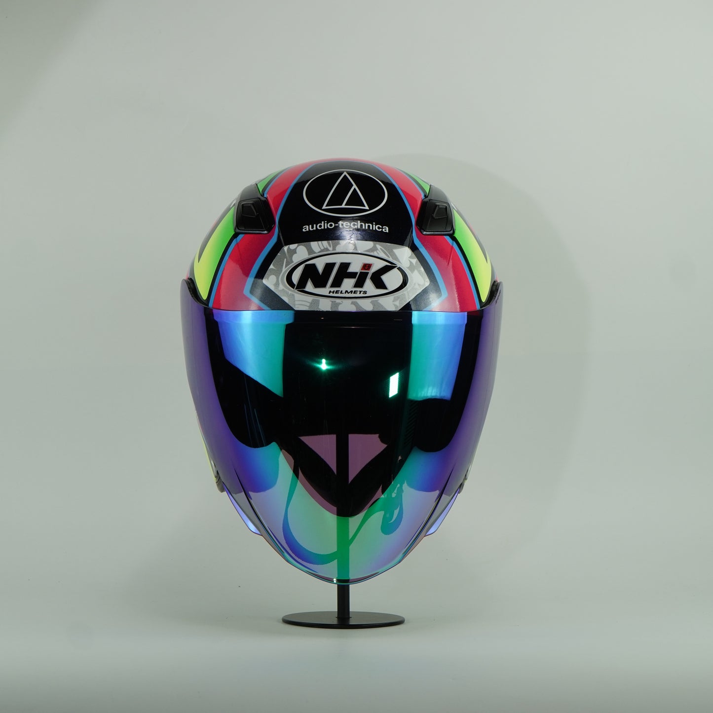 NHK Helmet S1GP S Alonso #10 (Black Metallic Blue Glossy)