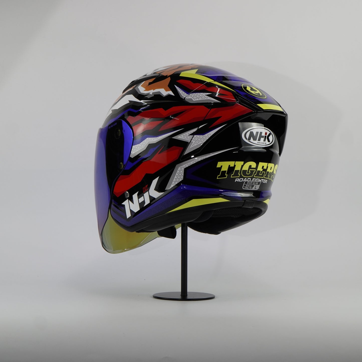 NHK Helmet S1GP S Damok #3 (Black Glossy)