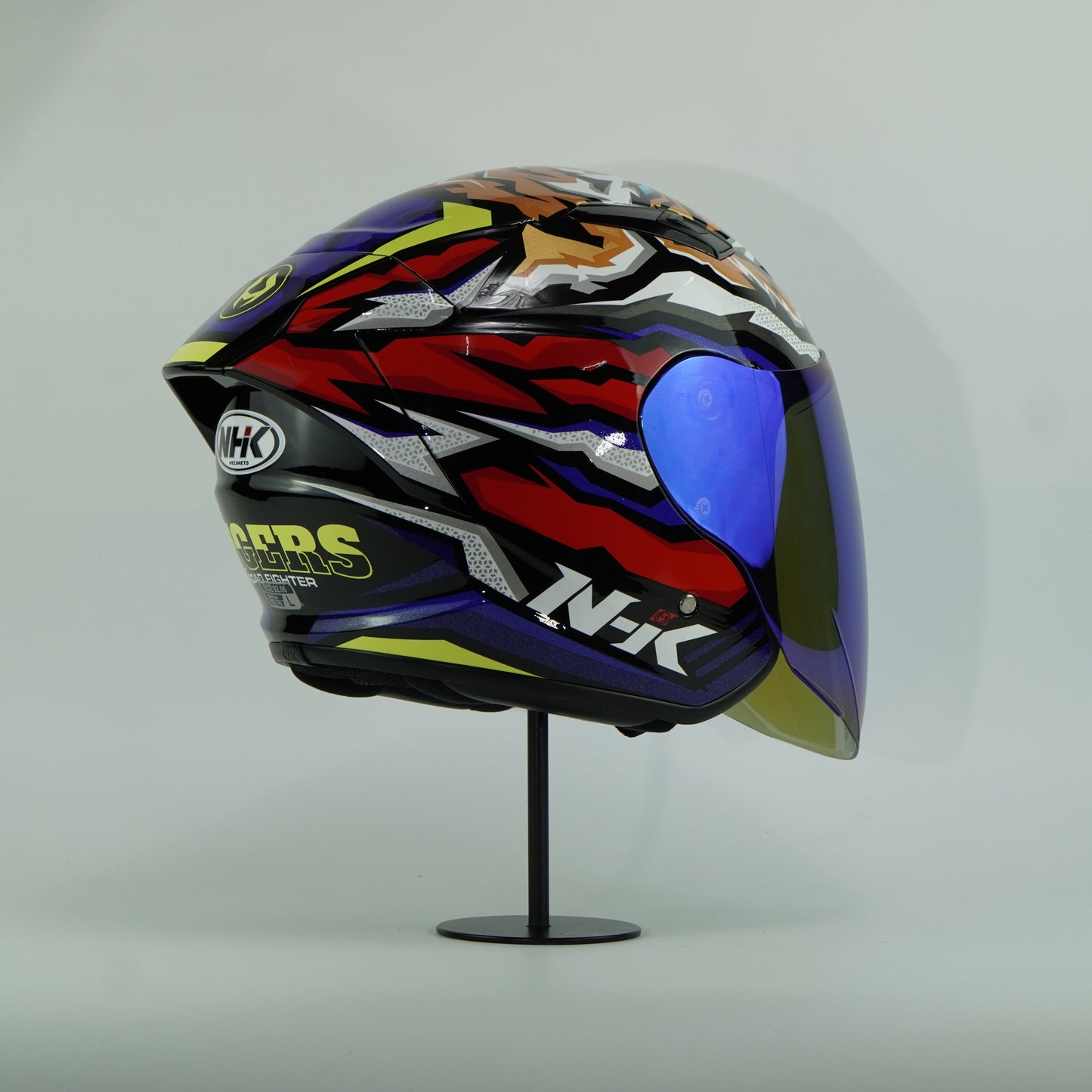 NHK Helmet S1GP S Damok #3 (Black Glossy)
