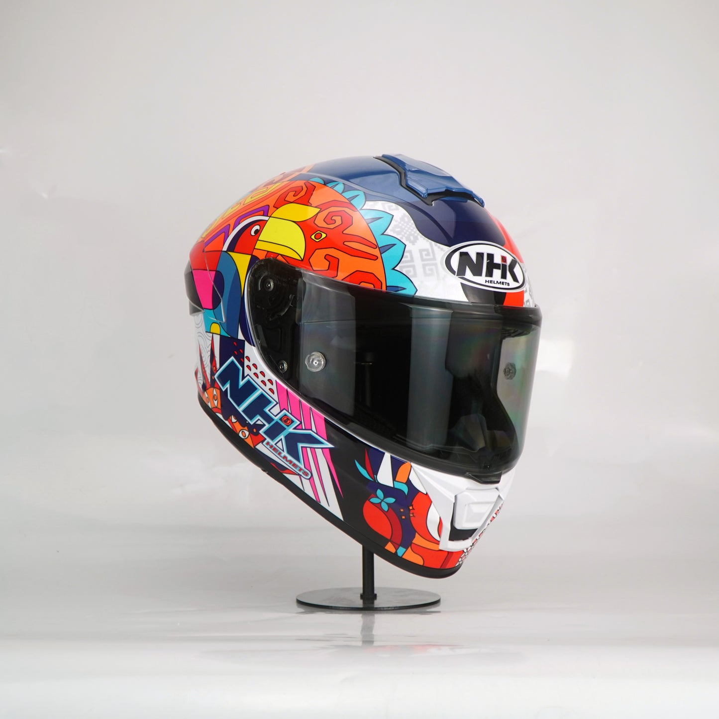 NHK Helmet K5R SV Bobend Sneyder #7 (White Glossy)