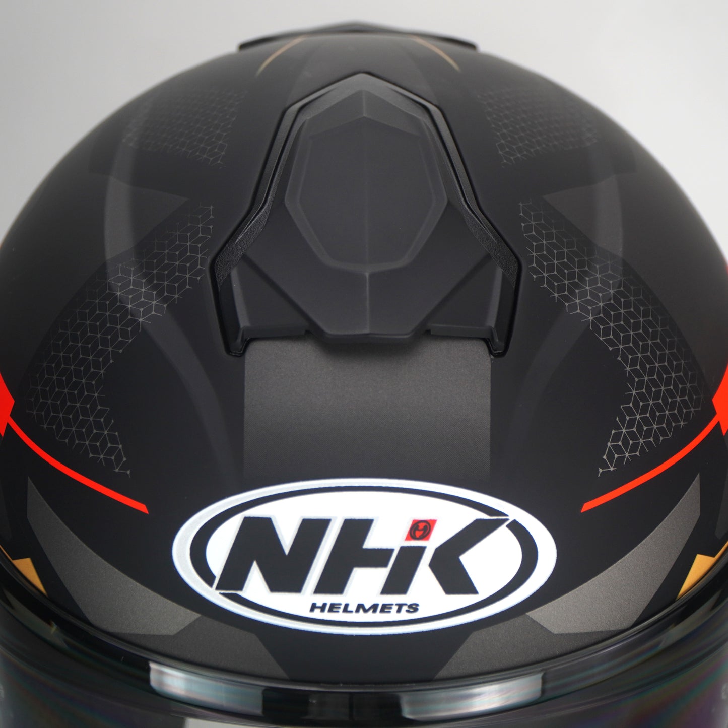 NHK Helmet K5R SV Anomalistic (Black/Red Doft)