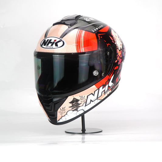 NHK Helmet K5R SV Warrior (Black Glossy)