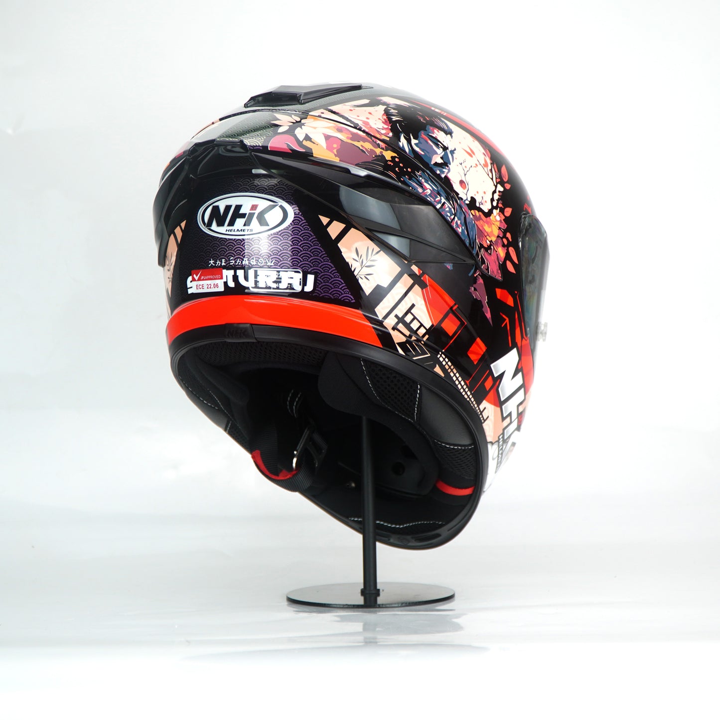 NHK Helmet K5R SV Warrior (Black Glossy)