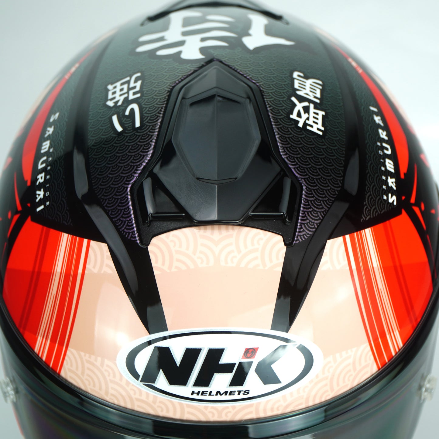 NHK Helmet K5R SV Warrior (Black Glossy)