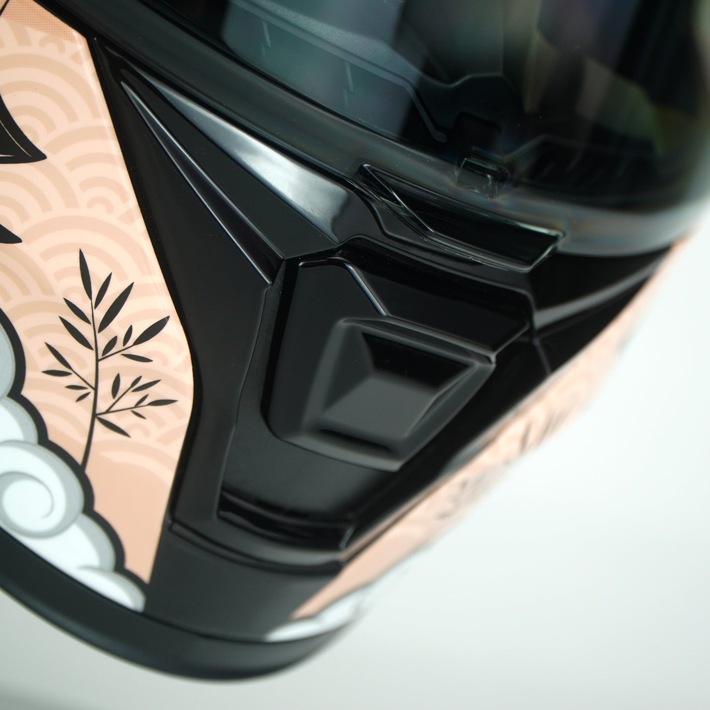 NHK Helmet K5R SV Warrior (Black Glossy)