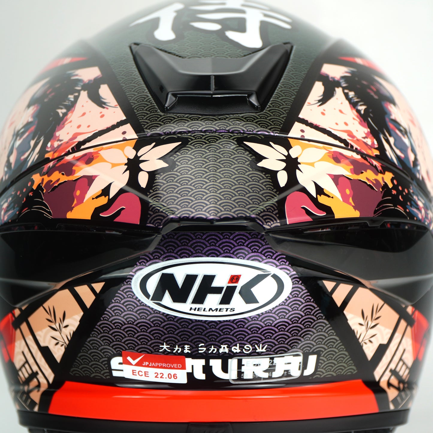 NHK Helmet K5R SV Warrior (Black Glossy)