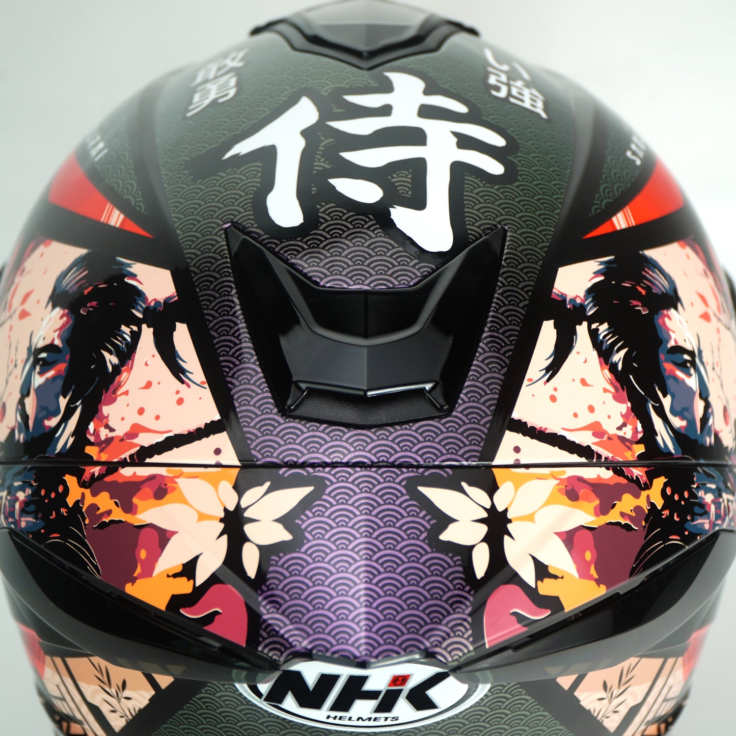 NHK Helmet K5R SV Warrior (Black Glossy)