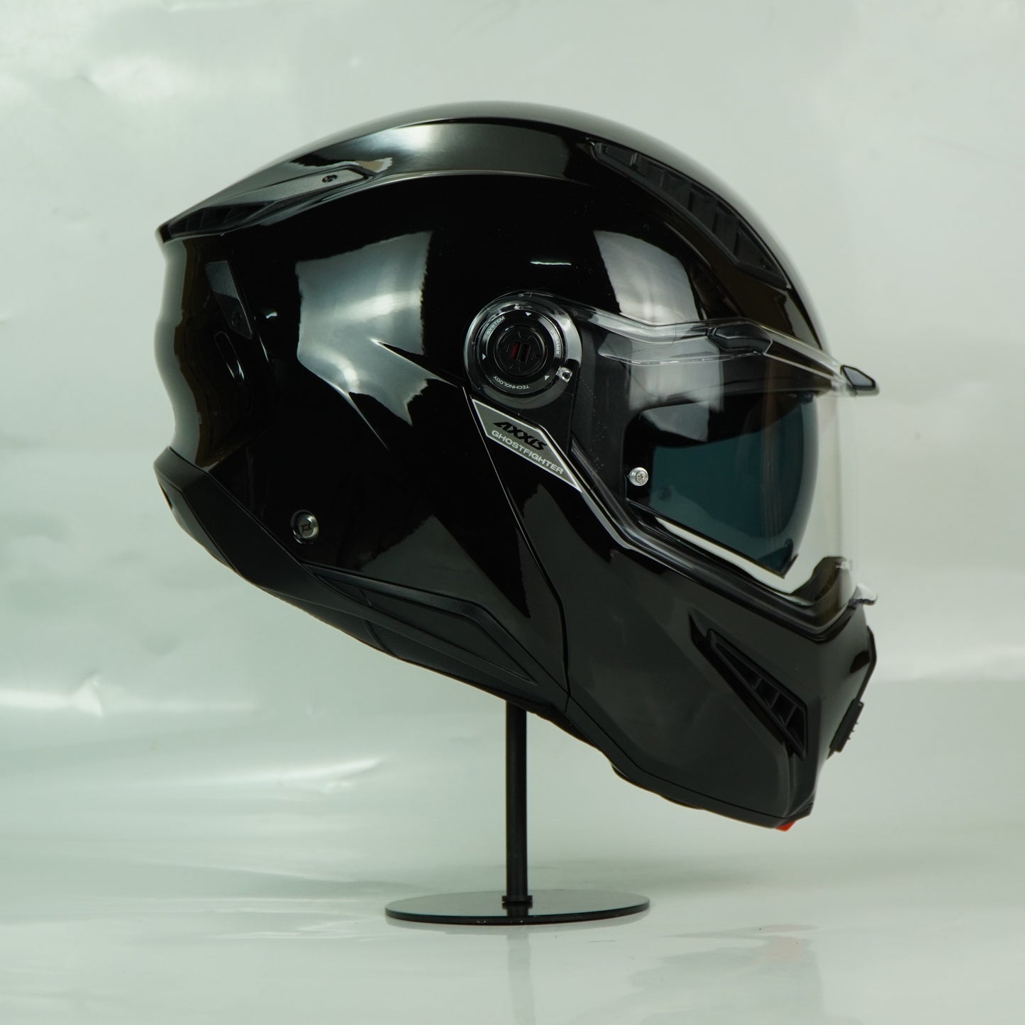 Axxis Helmet Ghost Fighter (Solid A1 Gloss Black)