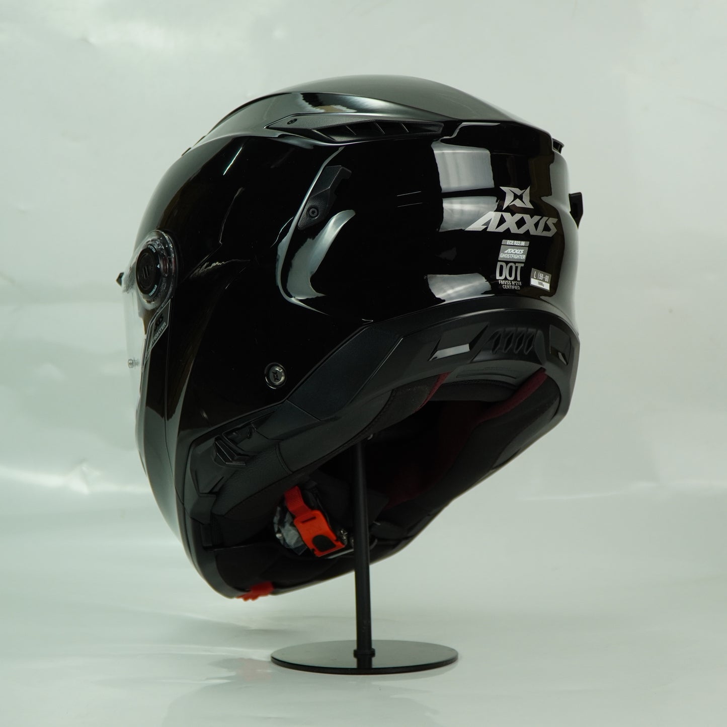 Axxis Helmet Ghost Fighter (Solid A1 Gloss Black)