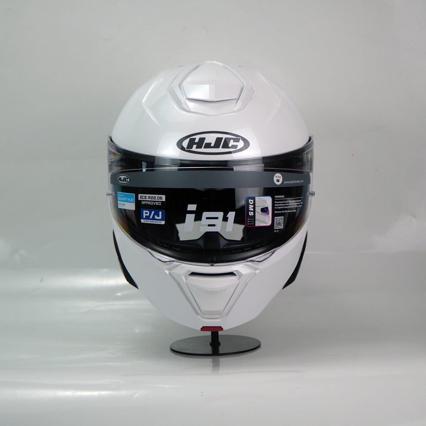 HJC Helmet I91 Solid (Pearl White)