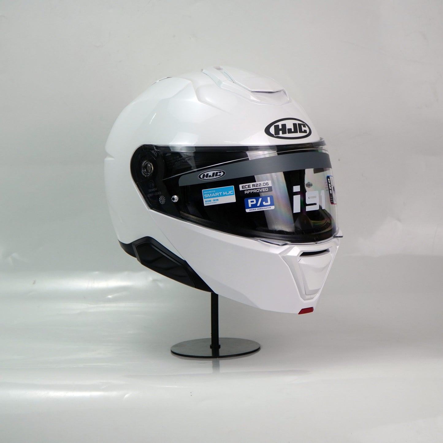 HJC Helmet I91 Solid (Pearl White)
