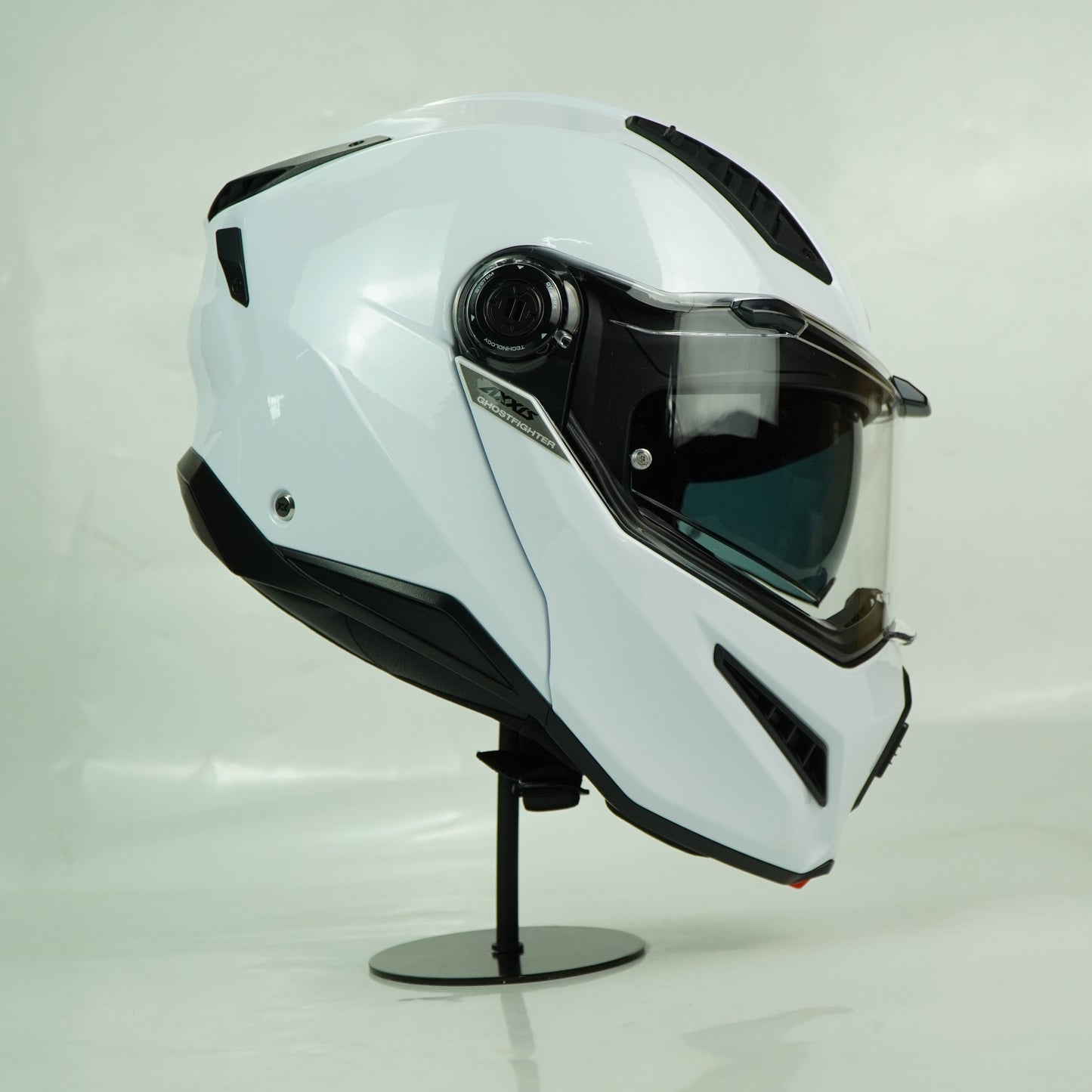 Axxis Helmet Ghost Fighter (Solid A0 Gloss White)
