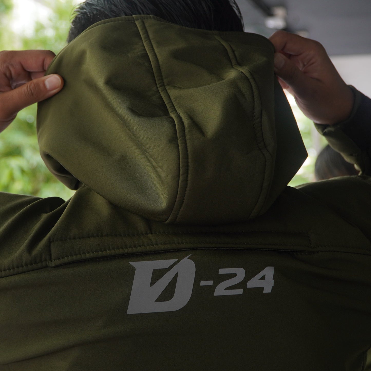 Durian Bikers D-24 Men Jacket Parka (Army Green)