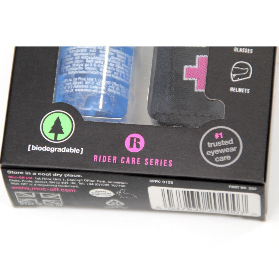 Muc Off Visor, Lens & Goggle Cleaning Kit (202)