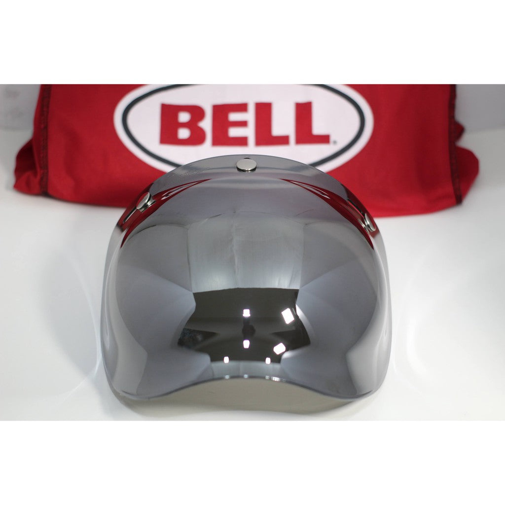 Bell Visor Sparepart for Custom 500 PS-3 Snap (Bubble Shield Silver Iridium)