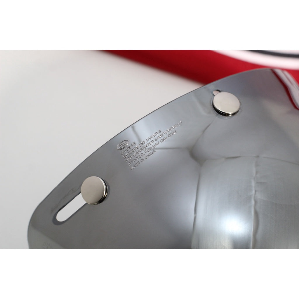 Bell Visor Sparepart for Custom 500 PS-3 Snap (Bubble Shield Silver Iridium)