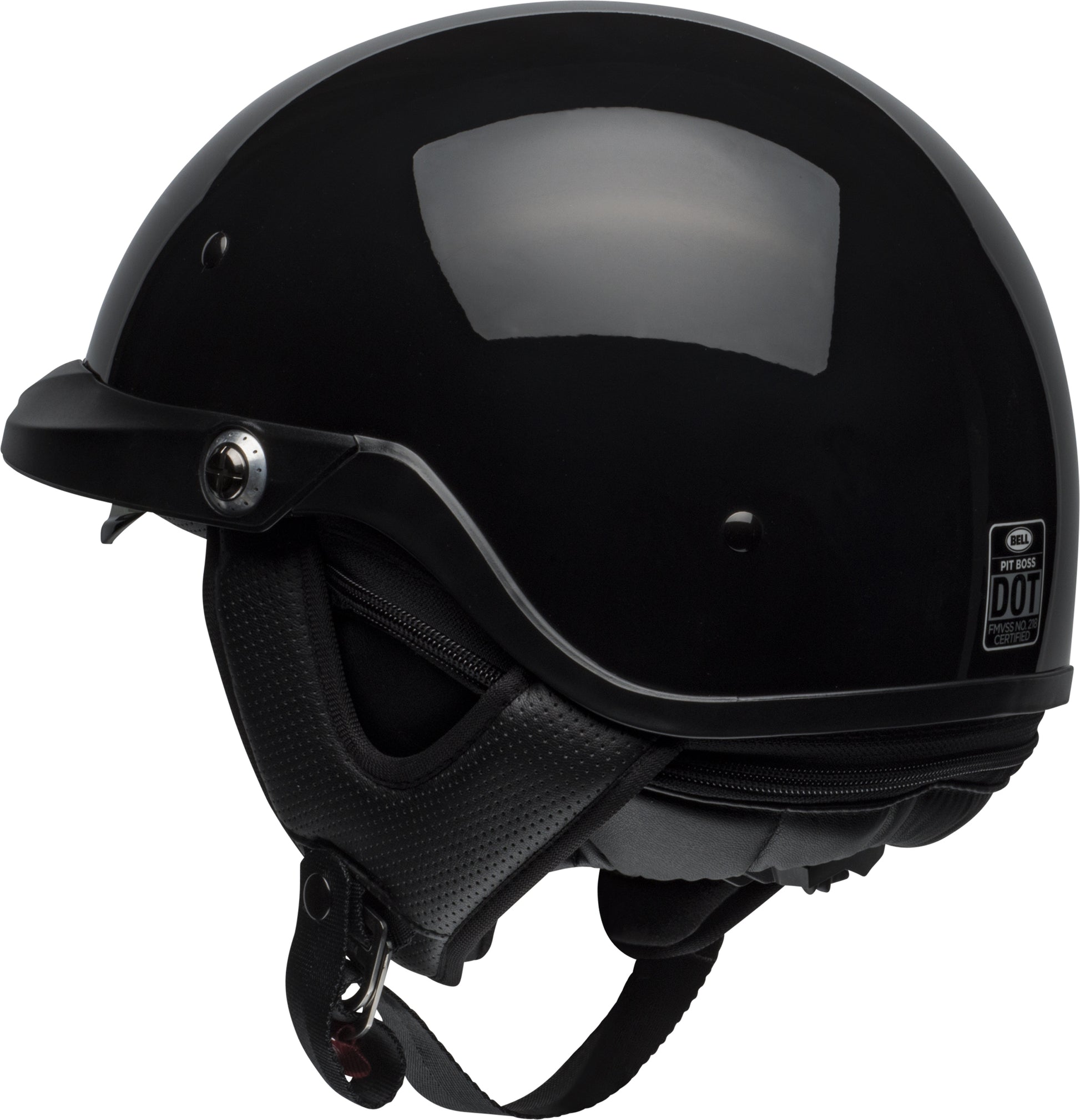 bell cruiser bike helmet Bell Helmet Pit Boss (Gloss Black) – Durian Bikers