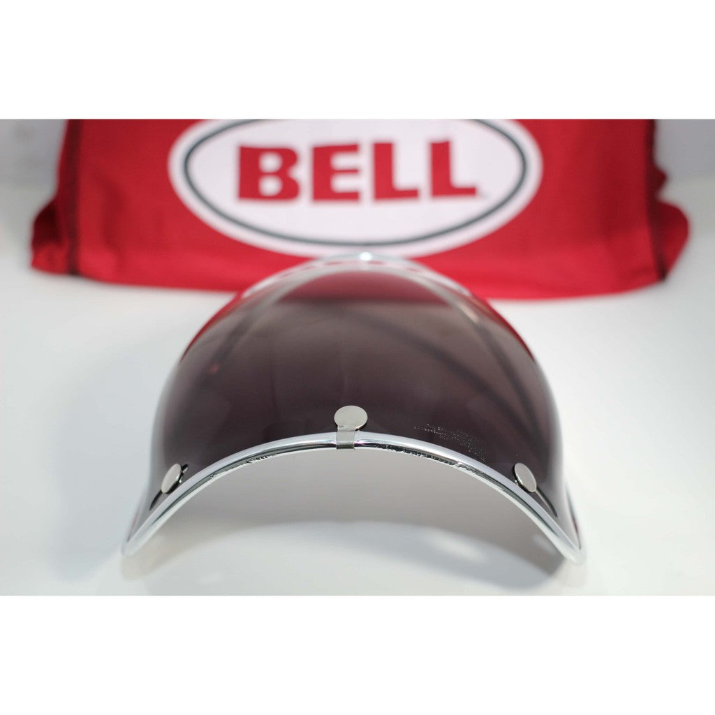 Bell Visor Sparepart for Custom 500 PS-3 Snap (Bubble Deluxe Smoke Gradient)