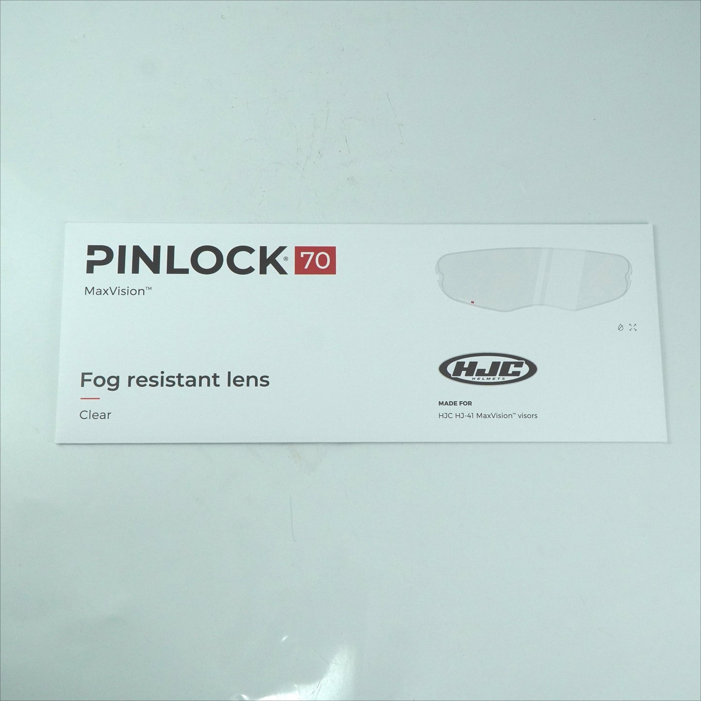HJC Helmet Pinlock Sparepart HJ-41 for V10 (Clear)