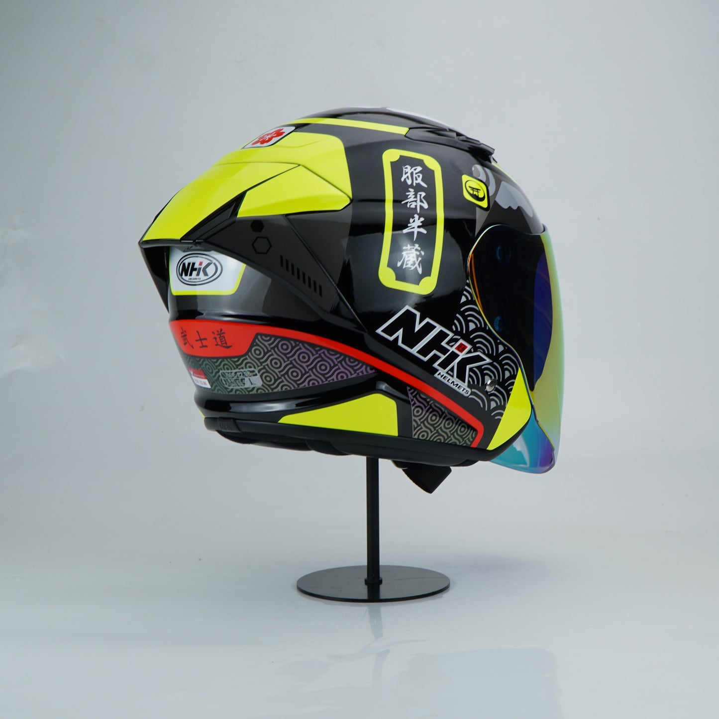 NHK Helmet S1GP S Bushido (Black/Yellow Glossy)