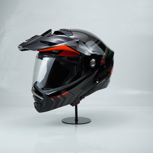Scorpion Helmet ADX-2 (Lewis Black Red)