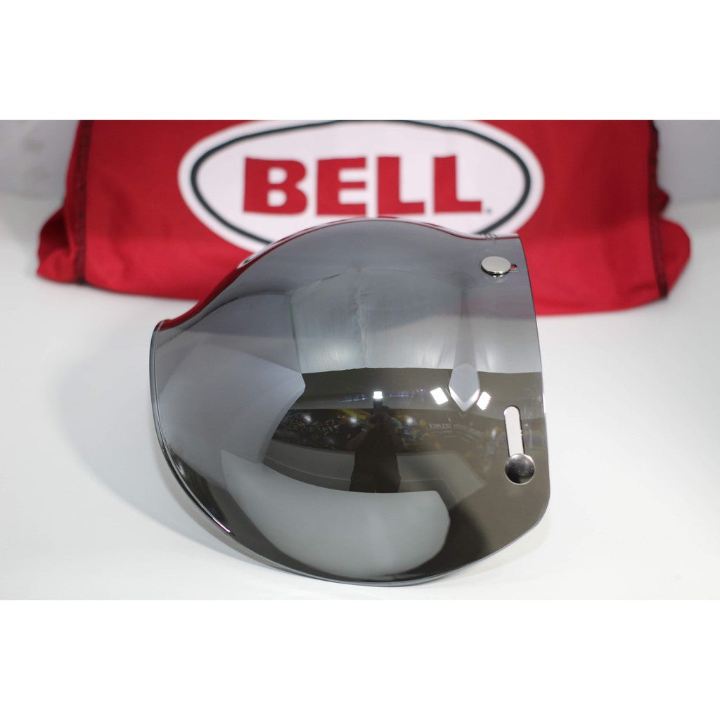 Bell Visor Sparepart for Custom 500 PS-3 Snap (Bubble Shield Silver Iridium)