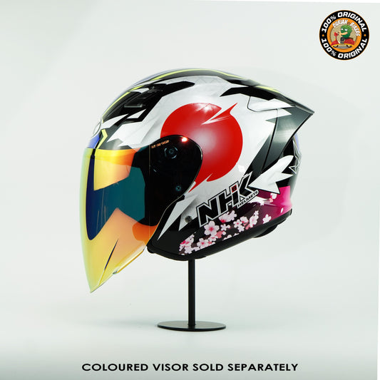 NHK Helmet S1GP S Alonso #4 (Black Blue Glossy)