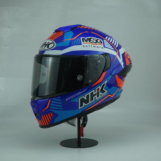 NHK Helmet K5R SV Bobend #5 (Blue Bo Glossy)