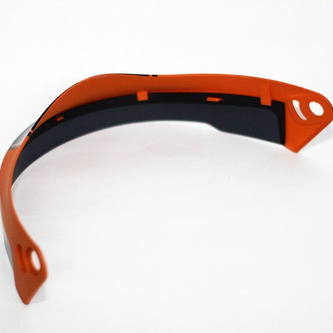 Bell Visor Sparepart for Eliminator Series (Visor Rally Matte/Gloss Black/Orange)